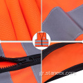 Προσαρμοσμένο Hi-Vis School Orange Reflective Kids Safety Vests